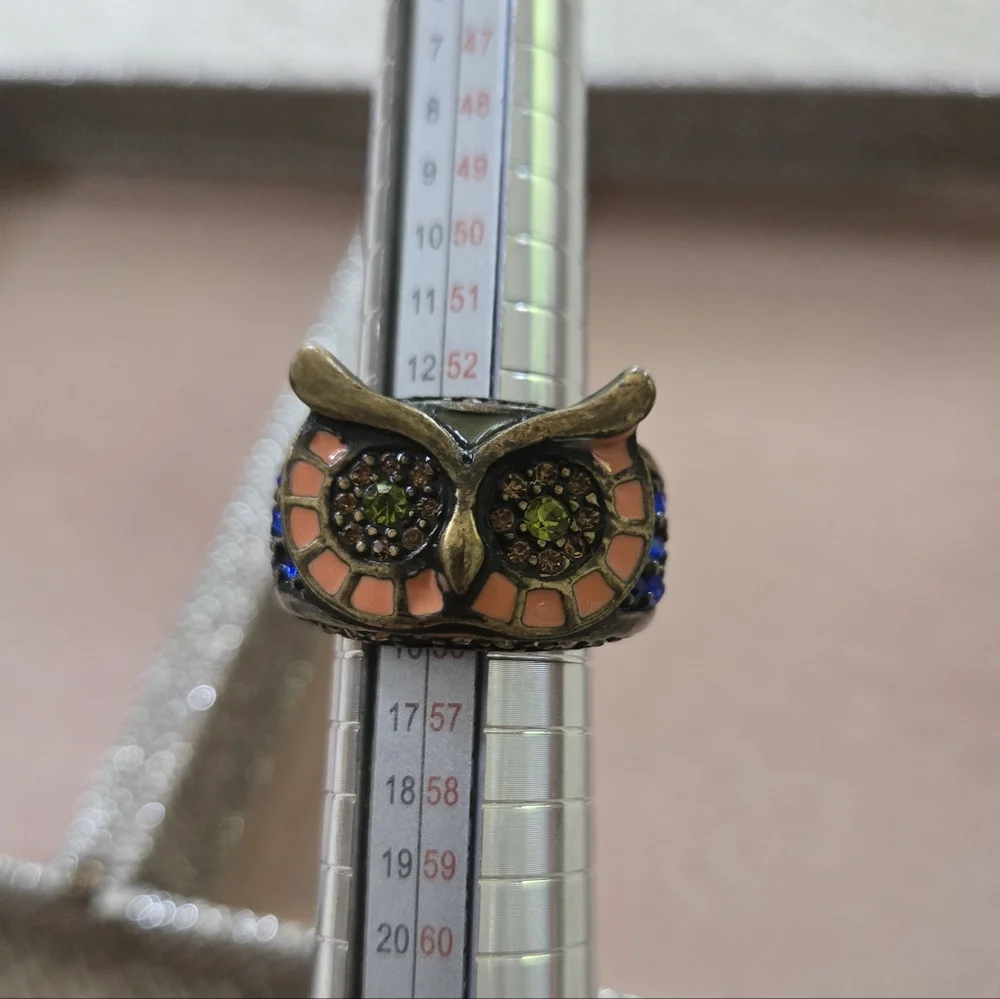 Owl Adjustable Ring